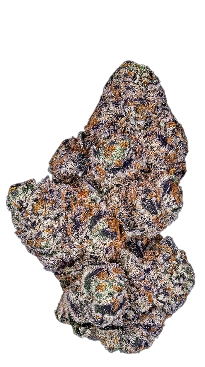 Frosted cannabis flower